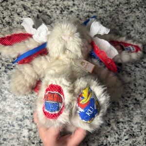 University of Kansas Jayhawks Jellycat - Red, Blue, White